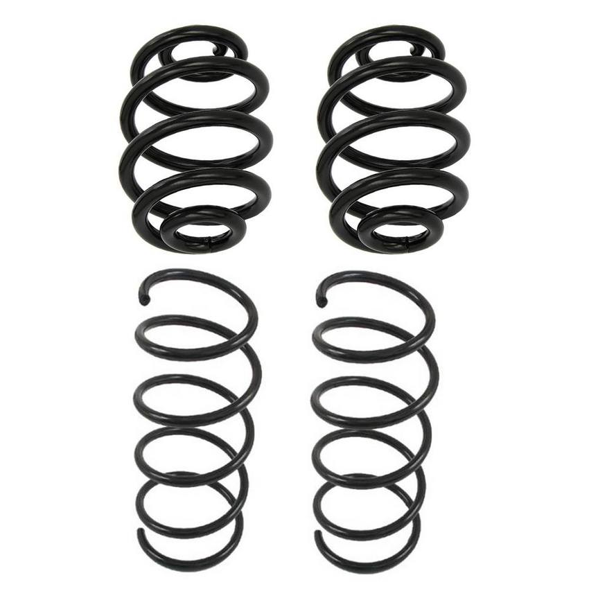 BMW Coil Spring Kit - Front and Rear (Standard Springs) 33539070580 - Lesjofors 4006855KIT